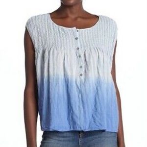 NWT Free People Smocked Tank Top